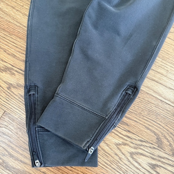 Vintage Abercrombie & Fitch Y2K Black Fleece Joggers Men's Small Drawstring - Picture 5 of 10